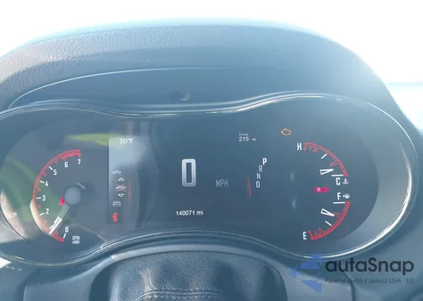 2018 Dodge Durango R/T Rwd z USA, uszkodzony, nr VIN 1C4SDHCT1JC403258